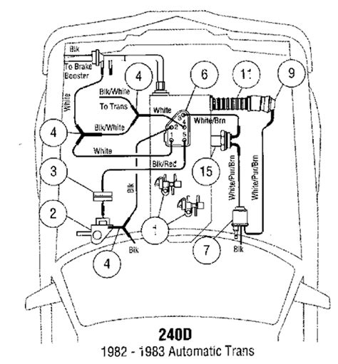 Mercedes 300sd Vacuum Diagram