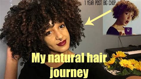 My Natural Hair Journey Year 1 Post Big Chop Youtube