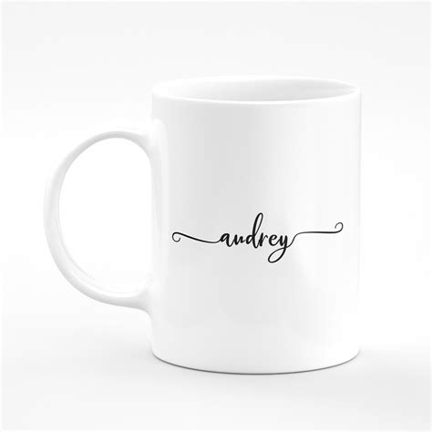 Custom Name Mug Personalized Mug Custom Text Mug Text Mug Etsy