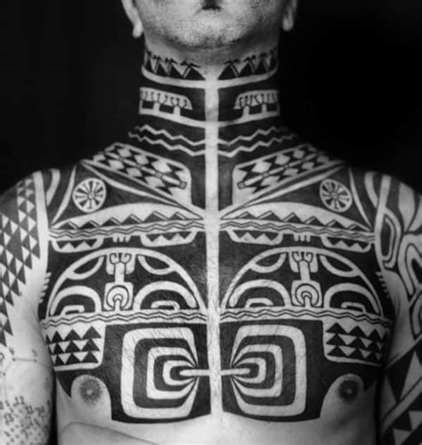 Therefore tribal designs are the most popular options to try on the shoulder. 40 Tribal Neck Tattoos For Men - Manly Ink Ideas