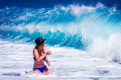 Free Images Beach Sea Ocean Person Shore Surfboard Bikini Water Sport Computer