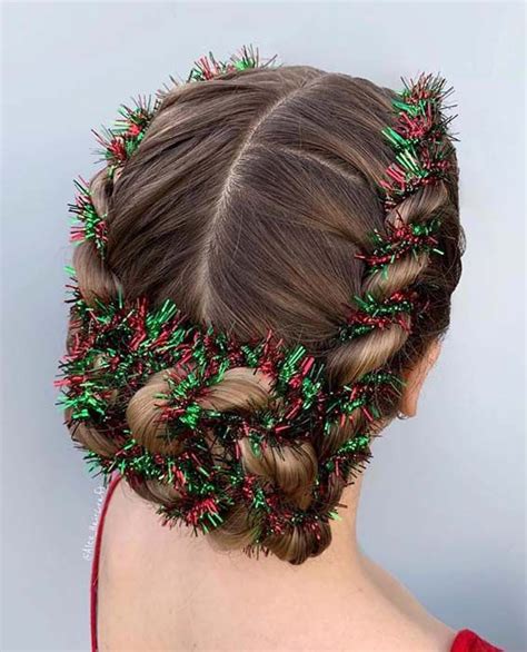 21 Easy Christmas Hairstyles To Wear This Holiday Season Page 2 Of 2