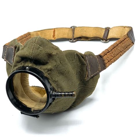 Raf ‘battle Of Britain’ D Type Oxygen Mask W Mark Ii Goggle Strap Raf Militaria