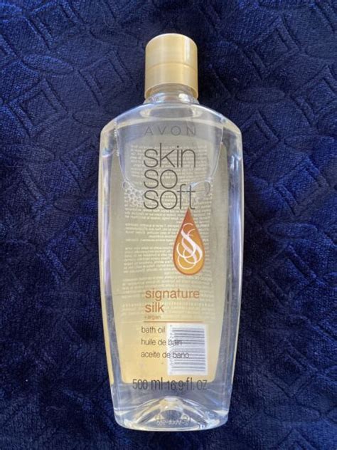 Avon Skin So Soft Bath Oil Signature Silk 500ml For Sale Online Ebay