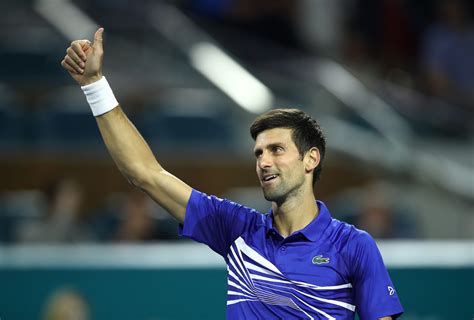 Novak Djokovic Among Early 2019 Miami Open Winners