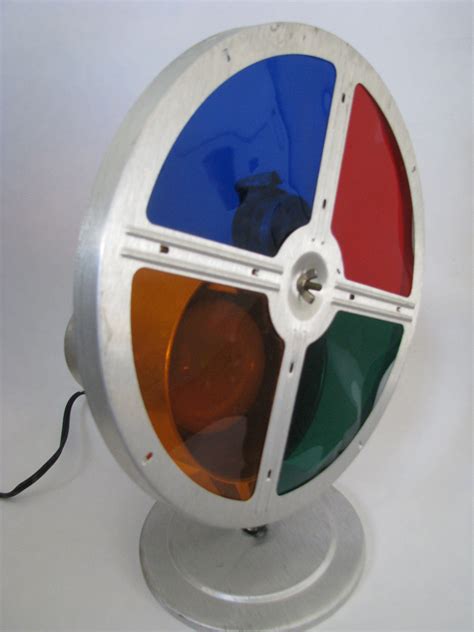 Vintage Aluminum Christmas Tree Color Wheel Light 2022 Get Christmas