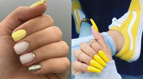 70 Prettiest Yellow Nail Design Ideas You Will Want To Copy In 2023
