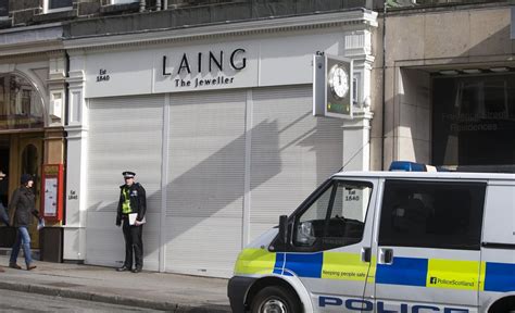 Edinburgh Robbery Armed Man Raids Jewellers The Sun Scottish News