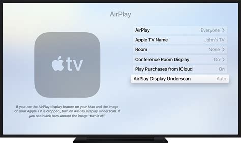 About Overscan And Underscan On Your Mac Apple Tv Or Other Display