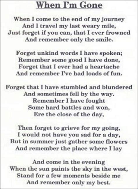Remember Me Words Pinterest Poem Grief And Poem Quotes