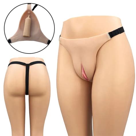 SILICONE UNDERWEAR THONG Panty Realistic T Back Vagina Crossdresser TG DG IVITA PicClick