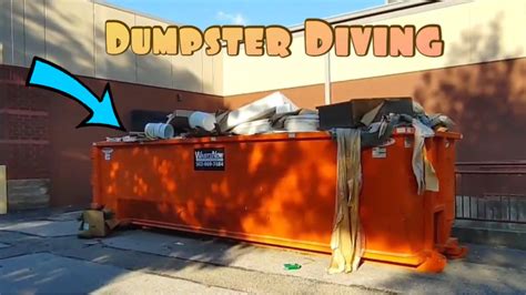 lets do some dumpster diving🙌 doing a little dumpster diving around my town dumpsterdiving