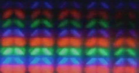 Extreme Close Up Of Lcd Pixels Is Mesmerizing Educational