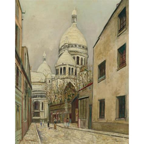 Sacré Coeur De Montmartre Y De La Rue Du Chevalier De La Barre De