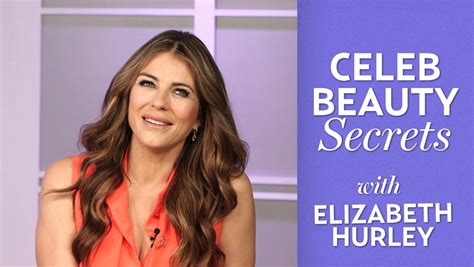 celeb beauty secrets elizabeth hurley