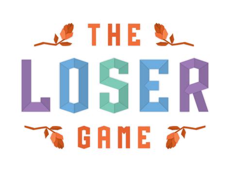 Loser Game Logo By Micah Heiselt On Dribbble