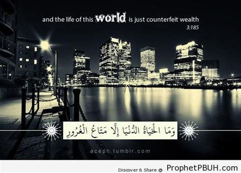 Counterfeit Wealth Surat Al Iman 3 185 Quranic Verses In English