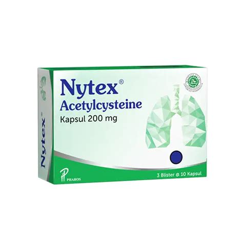 Nytex 200 Mg 10 Kapsul Kegunaan Efek Samping Dosis Dan Aturan Pakai