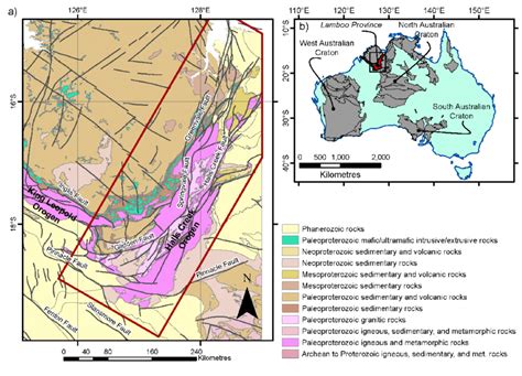 Location And Tectonic Context Of The East Kimberley A Map Of The