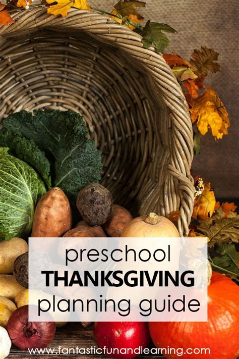 Preschool Thanksgiving Theme