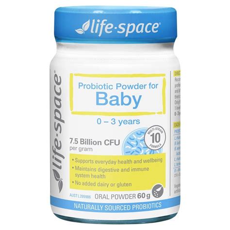 Buy Life Space Probiotic Powder For Baby 60g Online At Chemist Warehouse