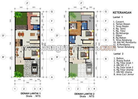 Haq desain 73.374 views5 months ago. Lebar Tanah 7 Meter Archives - STUDIO ARSITEK Desain Rumah ...