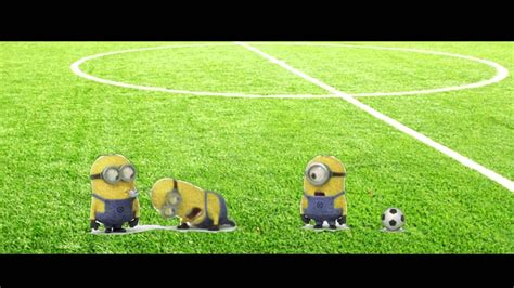 Minions Playing Football Funny Red Card 1080p Youtube