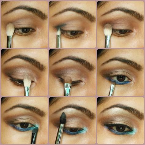 Eye Makeup Tutorial Pop Of Blue Beauty Fashion