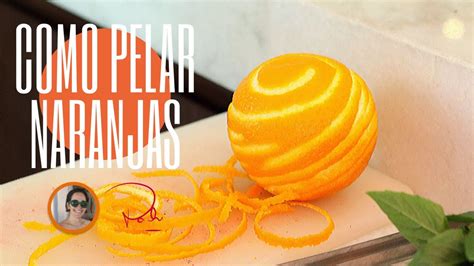 Cooking Hack How To Peel An Orange Youtube