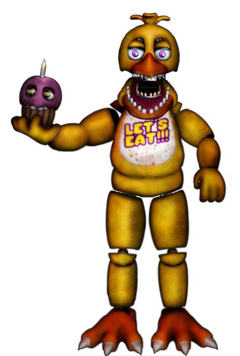 Fnaf 2 Edit Fixed Withered Chica By Karolcito99 On Deviantart