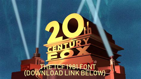 20th Century Fox 1981 Font By Jacobcaceres On Deviantart