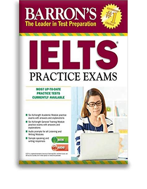 Barron S IELTS Practice Exams With MP3 CD Learning Questa Bookstore
