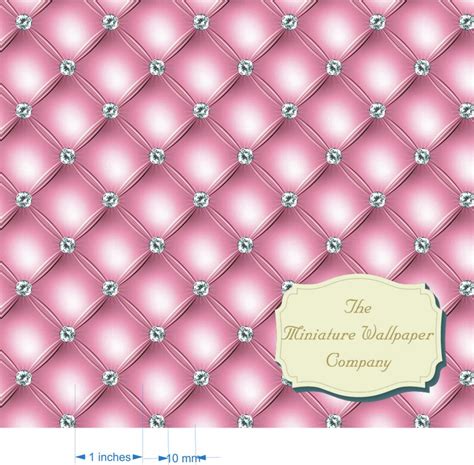 Tuffed Diamond Pink Luxury Wallpaper 170gsm Or Self Adhesive Etsy