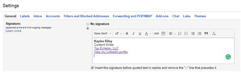 The following are client configurations for accessing the uci health email service. How to Add LinkedIn to Email Signatures | LinkedIn Button ...