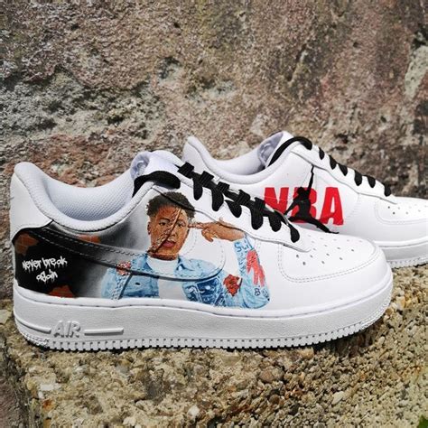 Nba Youngboy Custom Air Forces Custome Mnh