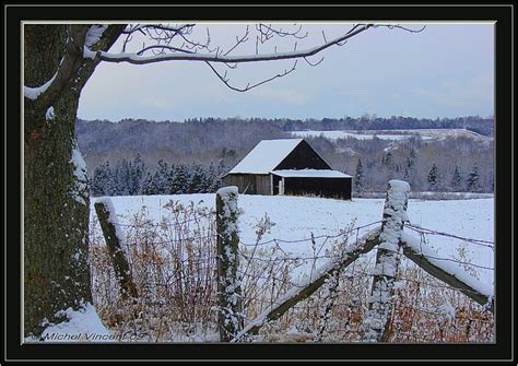 Treklens Winter Country Scene Photo