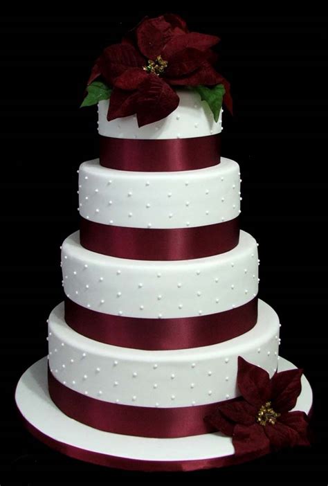 The Christmas Wedding Cakes Can Become Your Desire When Thinking Of