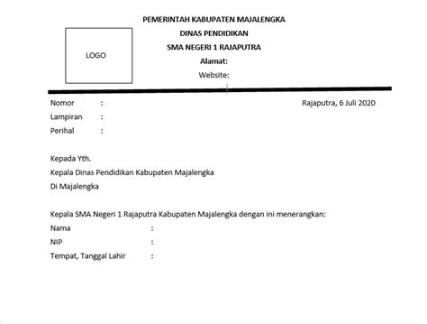 Contoh Surat Izin Atasan Untuk Kuliah yang Baik dan Benar