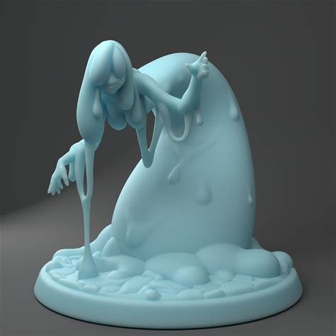 Sexy Female Slime Ooze Monster D D D Resin Printed Mm Etsy
