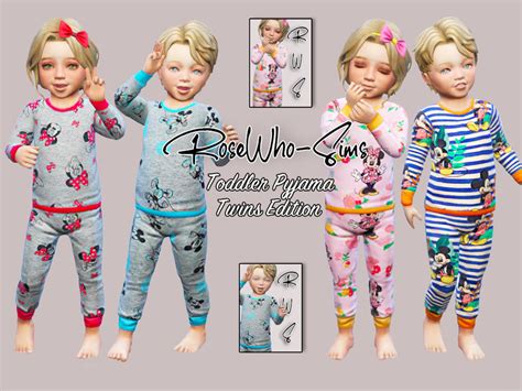 The Sims Resource Toddler Pyjama