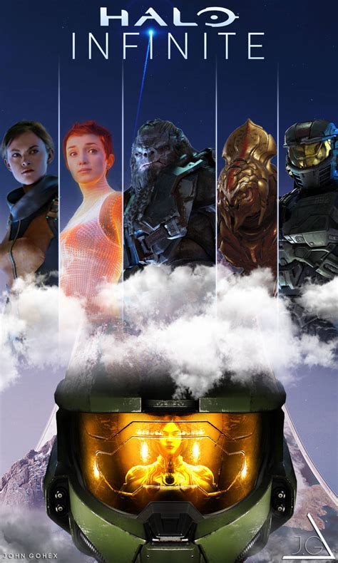 Halo Infinite Poster By Johngohex On Deviantart