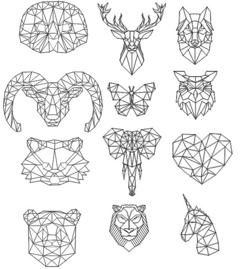 Free Vector Polygonal Geometric Animals Svg Files Download Free Vector