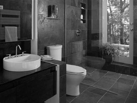 A grey bathroom tile is also popular among the homeowner. grey slate effect bathroom floor tiles | Bathroom design ...