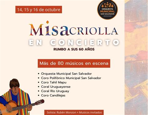anuncian la gira de la misa criolla en concierto rumbo a sus 60 años mercurio noticias