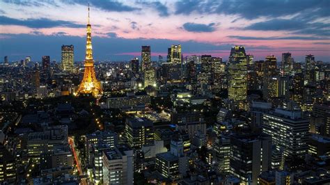 🥇 Japan Tokyo Capital City Lights Cityscapes Wallpaper 83993