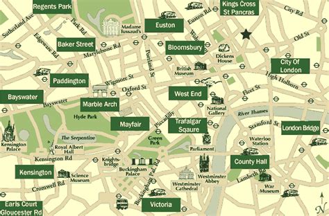 Description Of Different Areas In London London Hotels Gatwick