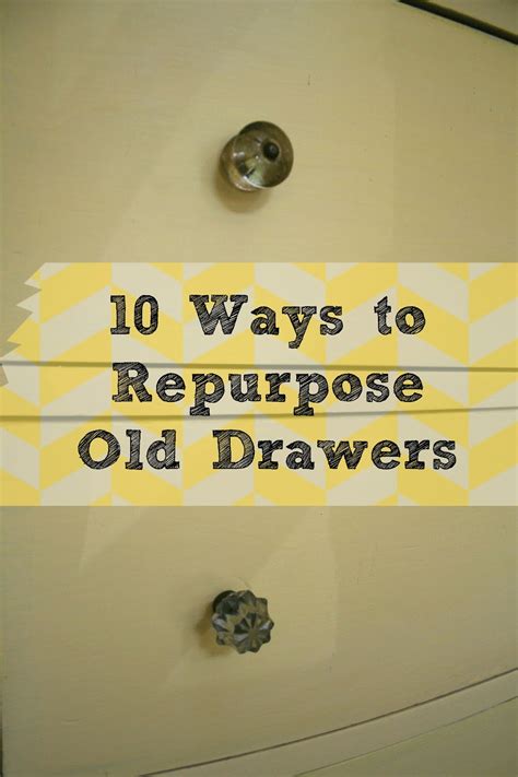 10 Ways To Repurpose Old Drawers Dukes And Duchesses
