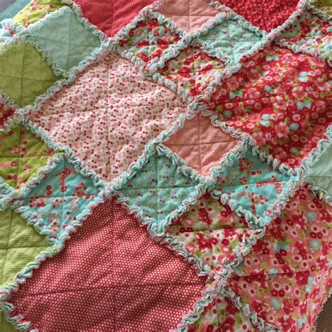Layer Cake Rag Quilt Tutorial With Images Flannel Rag Quilts Rag