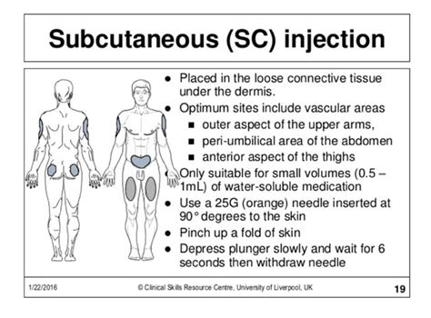 Subcutaneous Injection