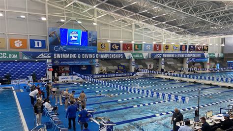 Nc State Takes The Lead On Day 1 Of Acc Swim And Dive Championships